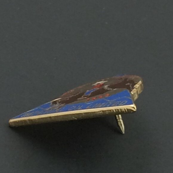 Vintage Western Heritage Day Alberta Imperial Oil Lapel Pin 1995 Rodeo Cowboy - Picture 5 of 12
